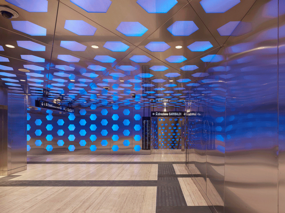 那不勒斯地铁“大教堂站”丨意大利那不勒斯丨FUKSAS-23