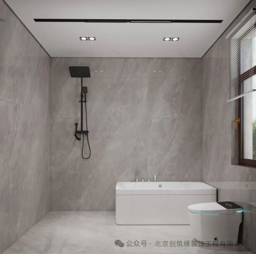 唐山市乐北别墅7-1|600㎡现代简约风装修案例-33