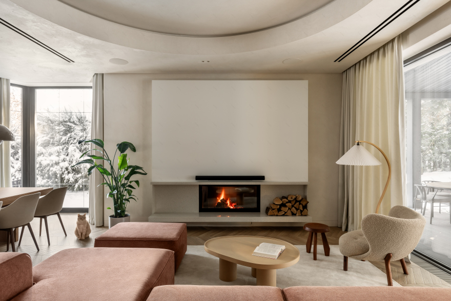 青山别墅(注:house常见可译为房子、住宅、别墅等,这里结合语境GREEN HILLS(青山),别墅表意更合适) 丨UkraineKyiv丨YD interior studio-0