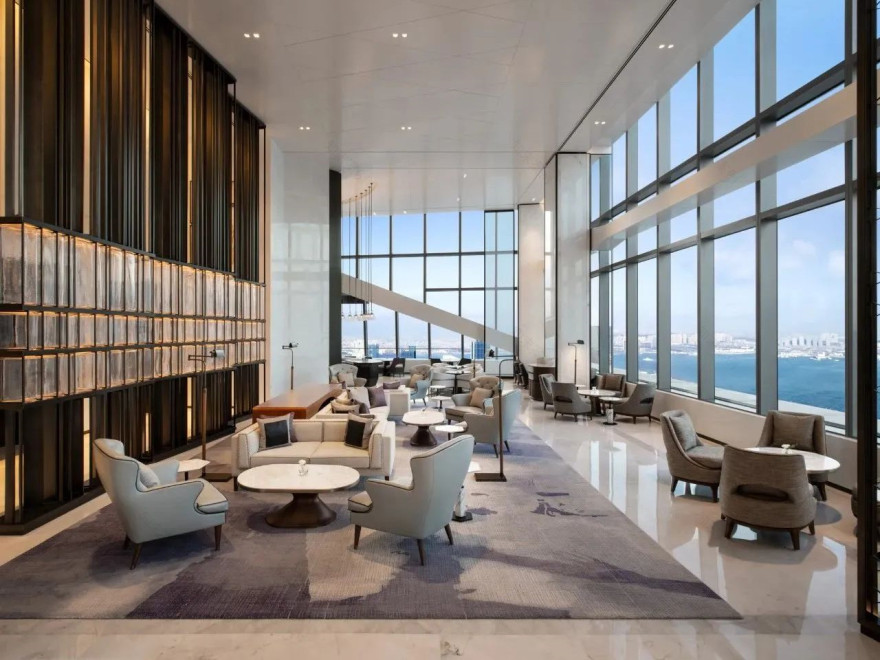 大连四季酒店丨中国大连丨NBBJ 建筑公司,HBA 设计公司-2