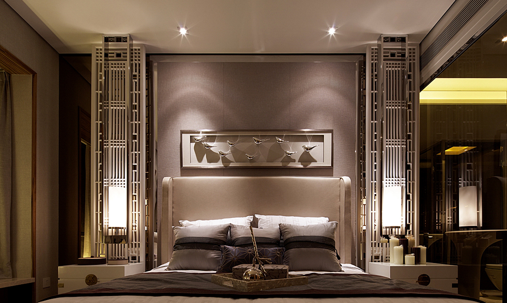 现代中式样板房设计 | 传统与时尚的完美碰撞-35