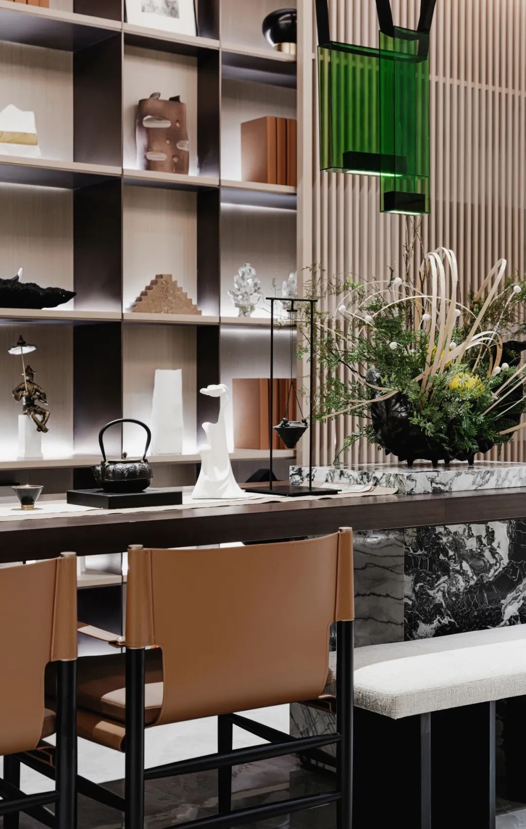 武汉佳兆业浣溪璞园商墅样板间丨中国湖北丨元禾大千（软装）,朴悦设计（硬装）-42