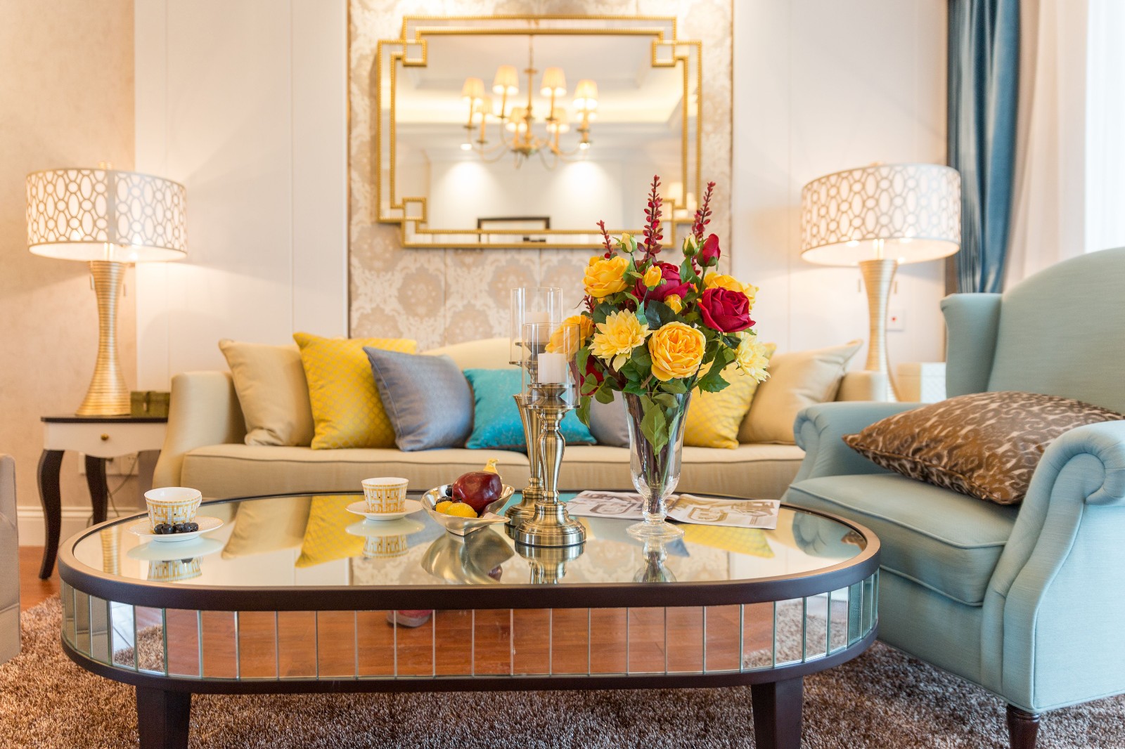 华宇集团 · 苏州 · 林泉雅致108户型软装设计  上海思过半装饰设计有限公司-3