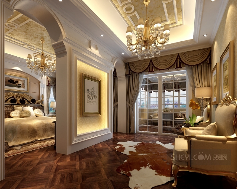 欧陆风邓方华打造豪门府邸别墅设计盛宴-7