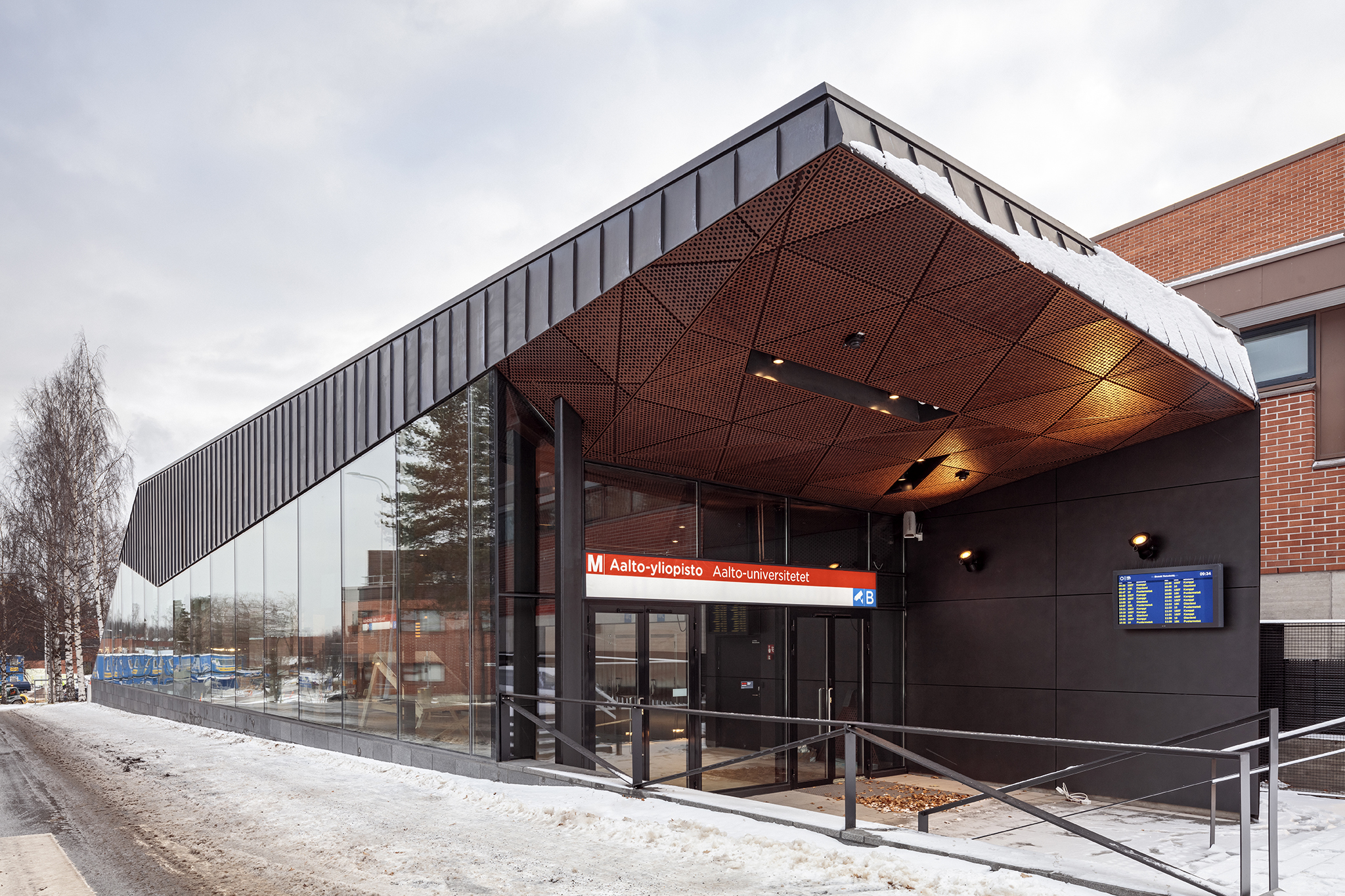 Aalto University Metro Station | ALA Architects-27