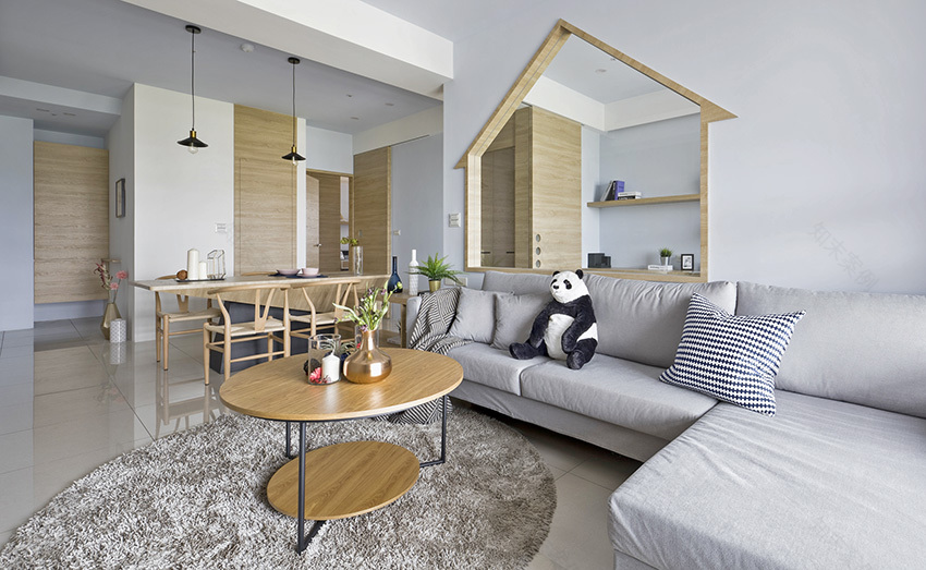 桃园 83㎡多层次舒适宅 16.A.DesignCrew-7