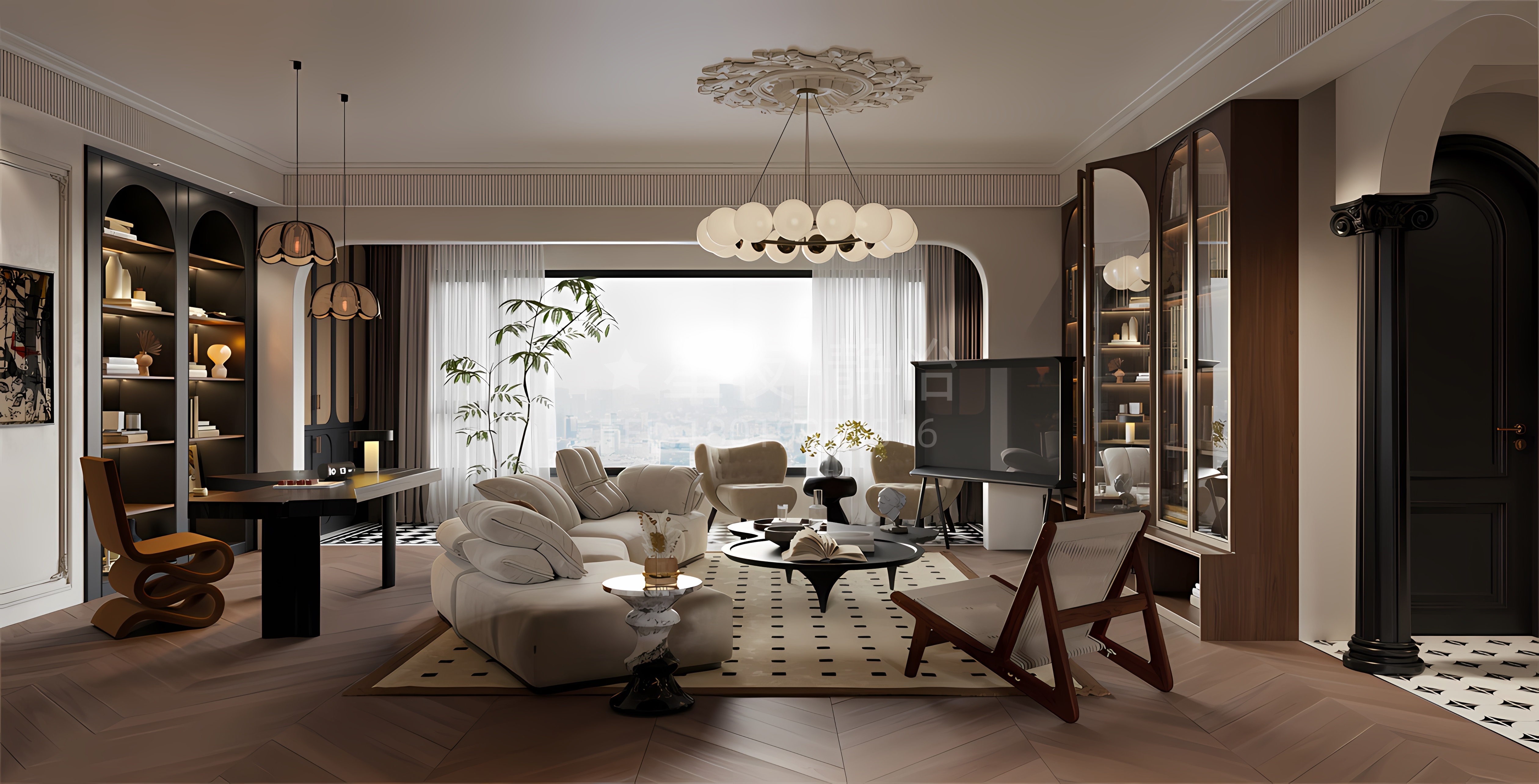 高端法式复古风效果案例-0