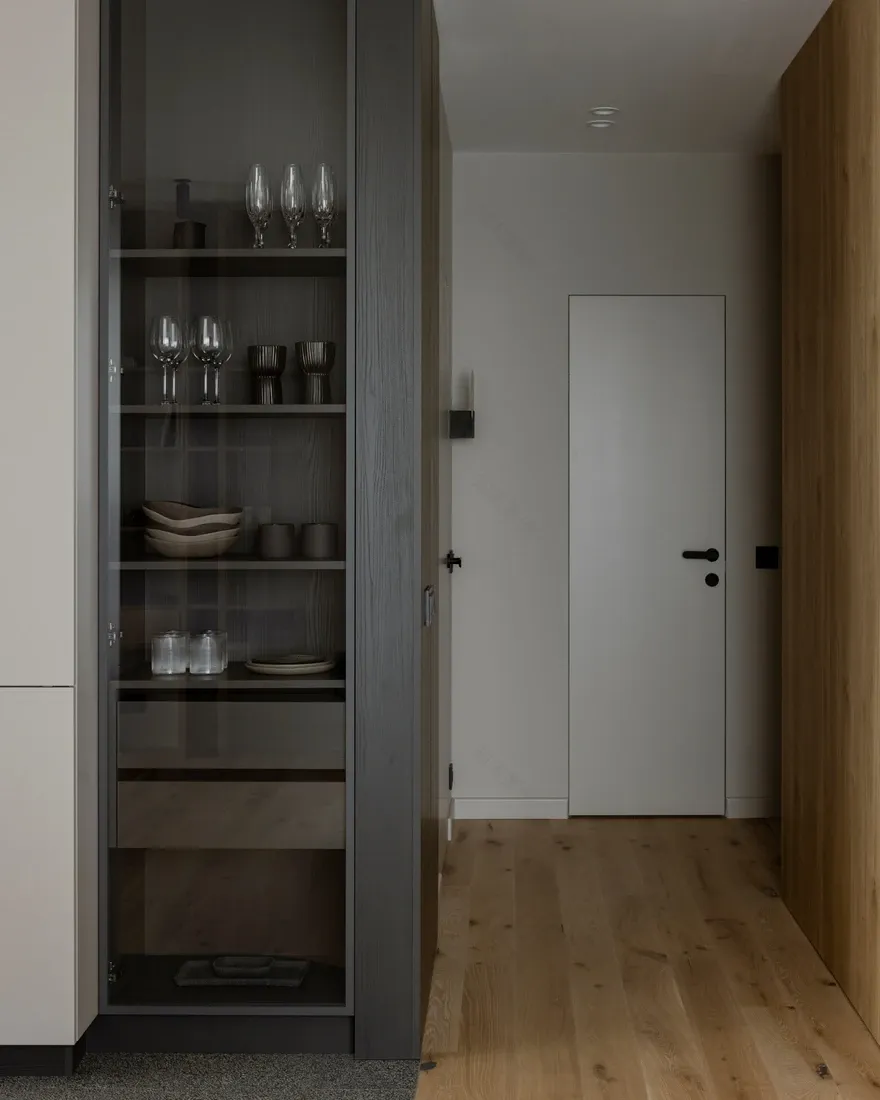 58平米公寓室内极简风设计丨白俄罗斯明斯克丨塔季扬娜·曼采维奇-22