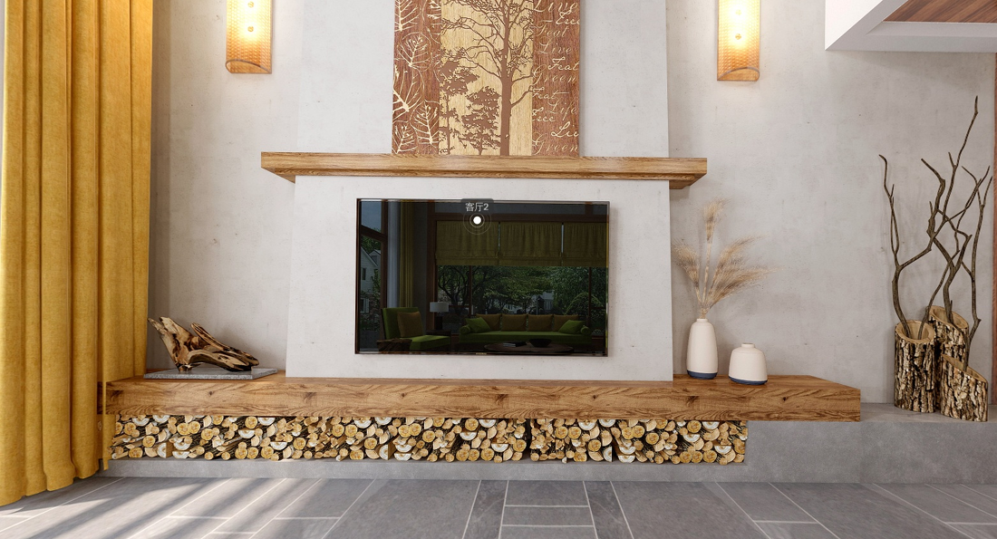 原生自然,温馨舒适的河畔新世界家居设计-5