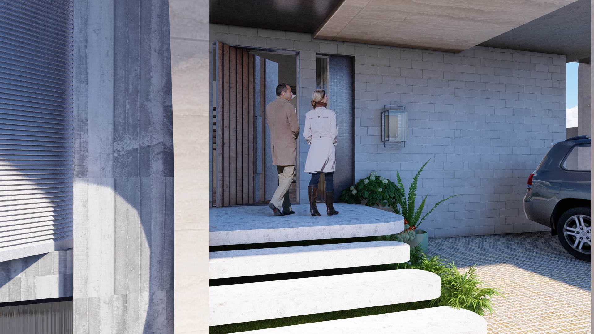 Split House Residence | Freelance Project-5