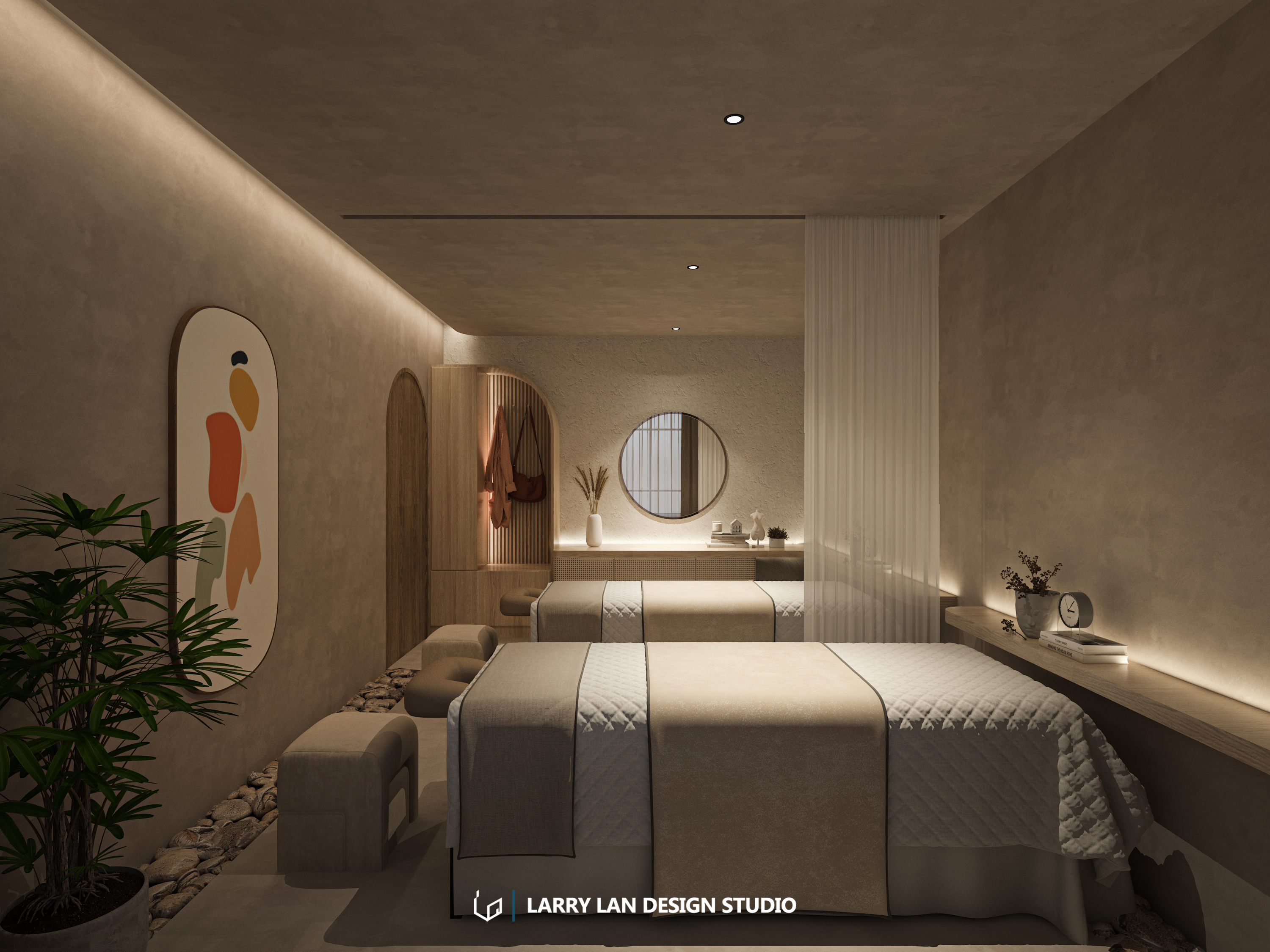 素倾养生馆丨中国青岛丨LARRY LAN Studio-15