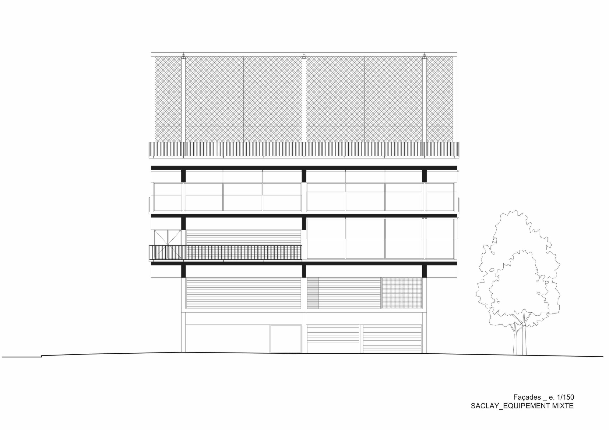 公共冷却器 | 巴黎萨克莱新校区的共享空间-57