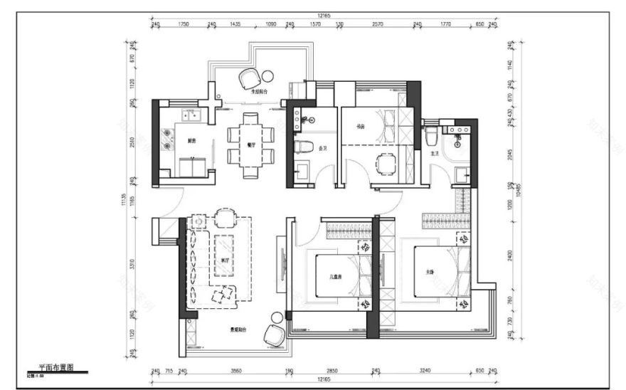 珠海华发国际商务中心现代轻奢风,冷热碰撞的优雅空间-20