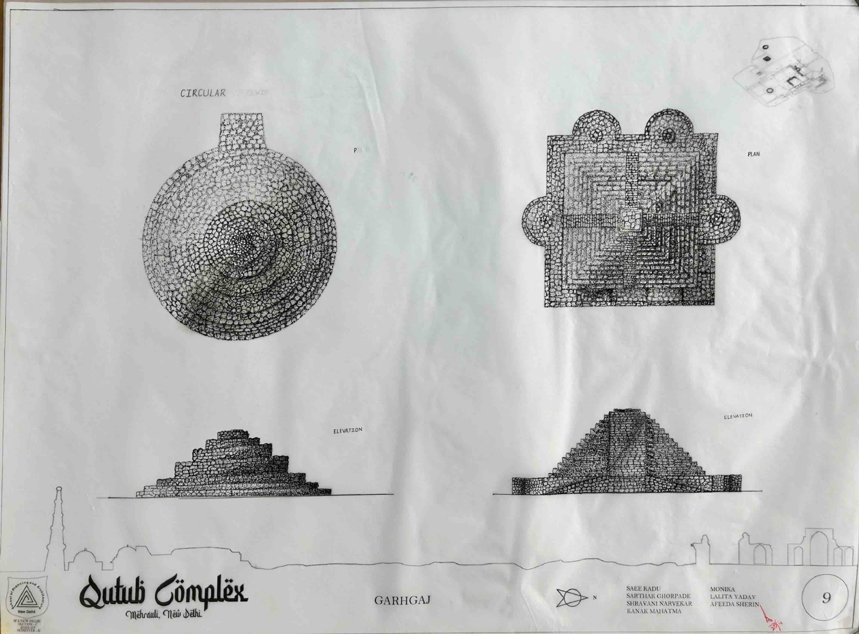 Measured Drawing & Documentation | Qutub Complex, Delhi-9