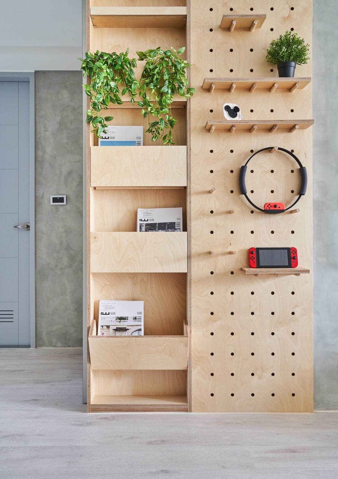 乐创空间设计 | 原木色浅蓝打造舒适生活-17