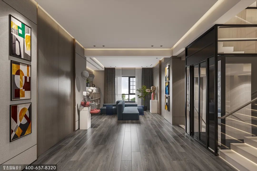 现代简约豪门“大女主”之家丨星杰国际设计-49