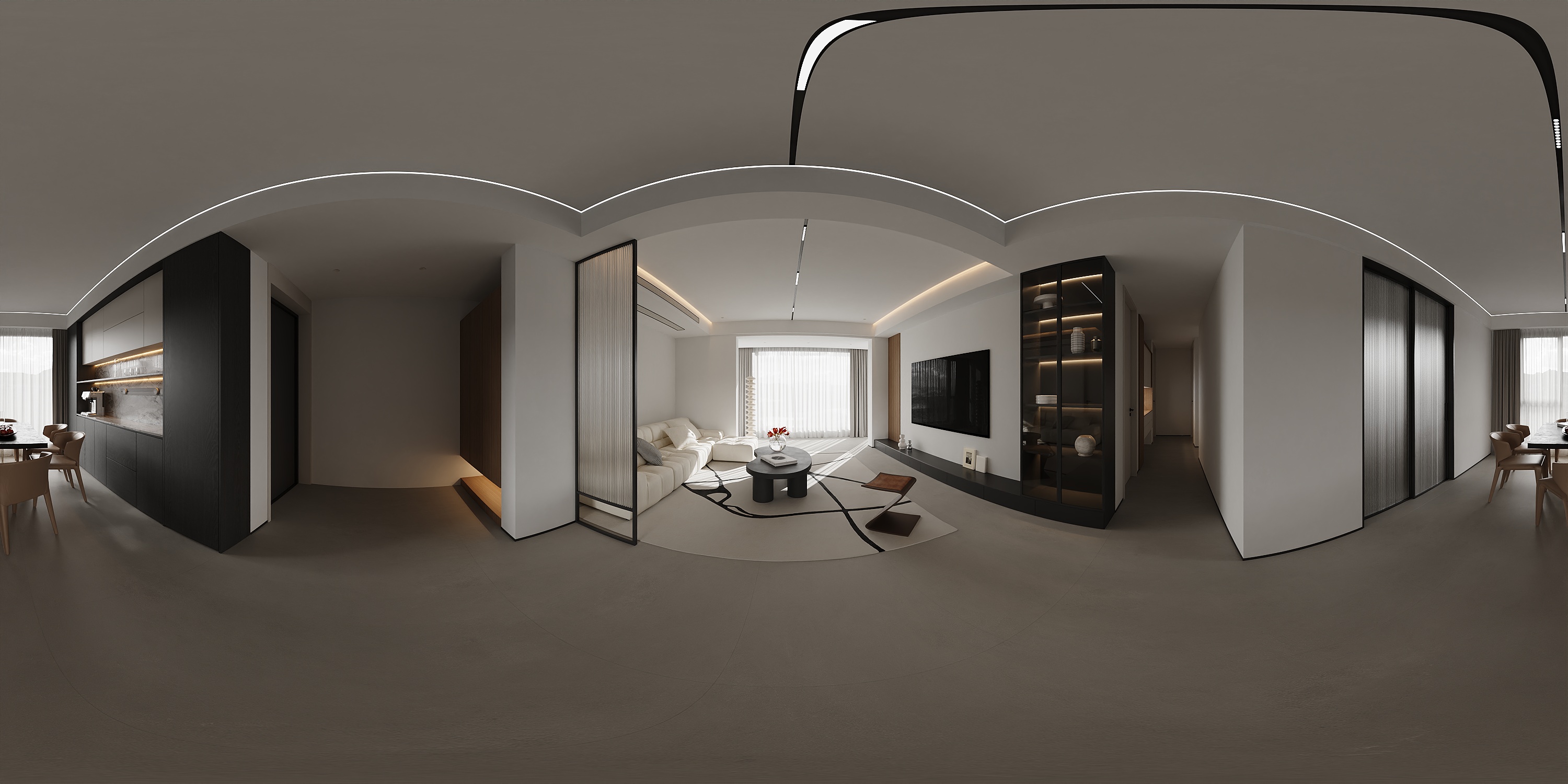 暖色系家装全屋-5