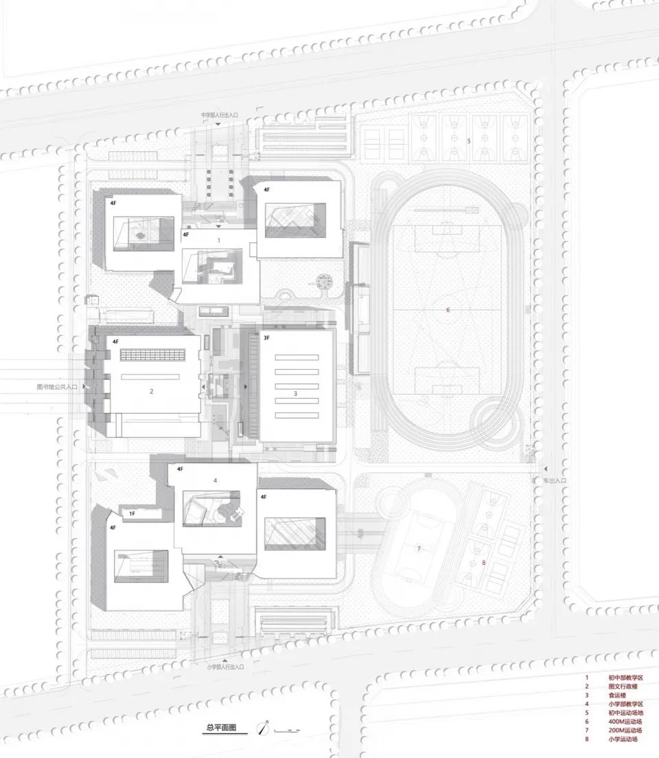 从城市设计到建筑：扬州宝应实验学校-250