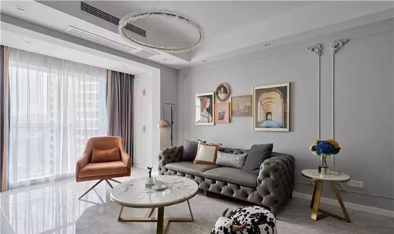 93㎡混搭二居室,精致高级,温馨童趣-6