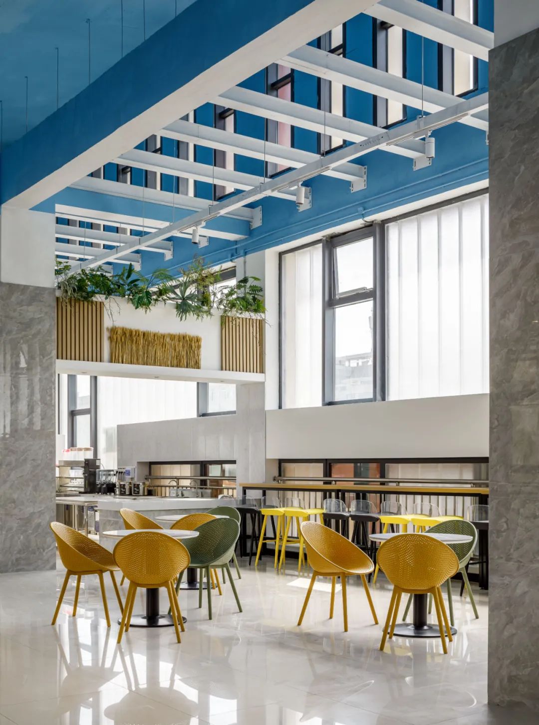 河南工业大学餐厅丨中国郑州丨晓寒建筑空间设计-7