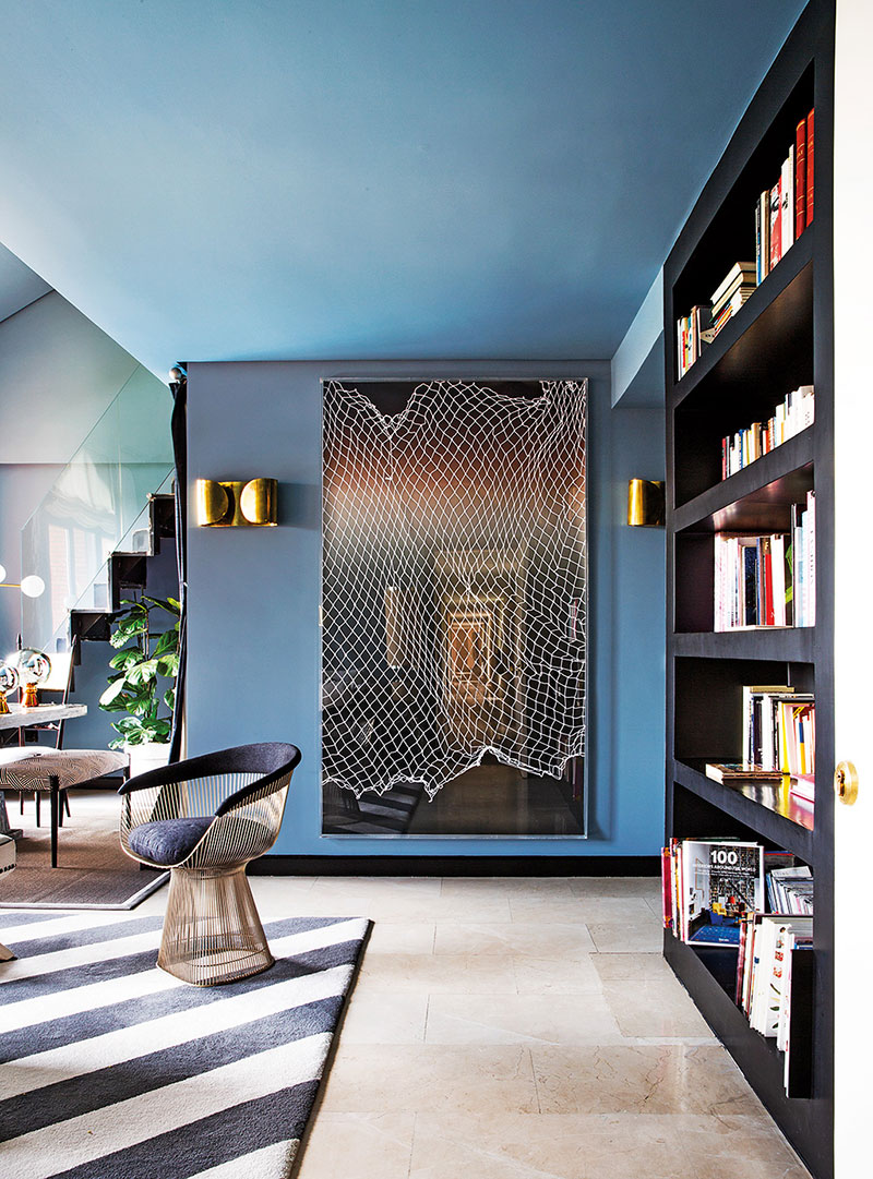 色彩斑斓的 Madrid 小阁楼公寓-5