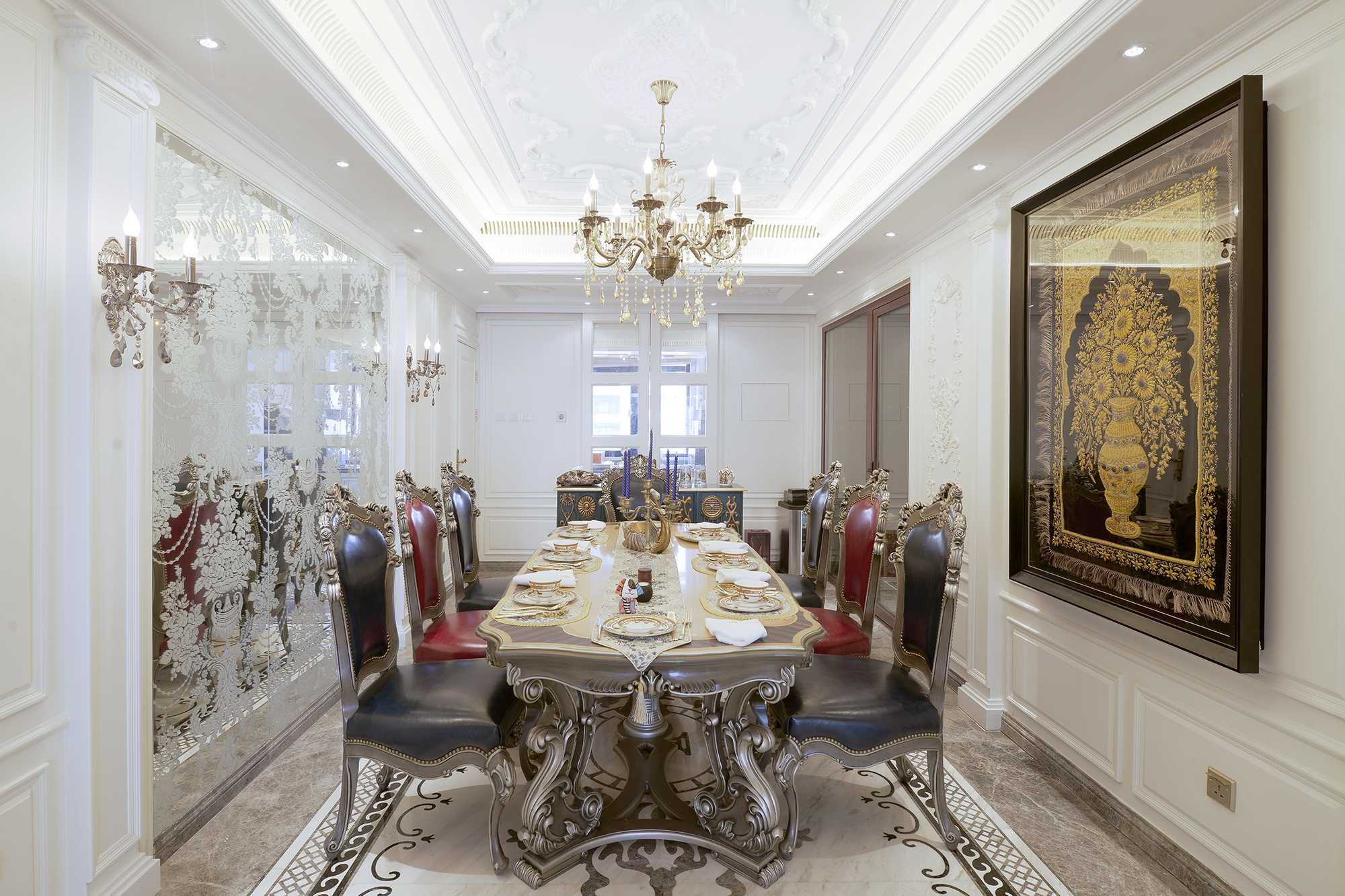 法式贵族风住宅的田园气息-9