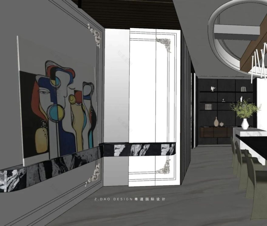 尊道新作|合肥『丽丰璞羽山』500㎡自然主义别墅,让家如有机生命般生长。-236