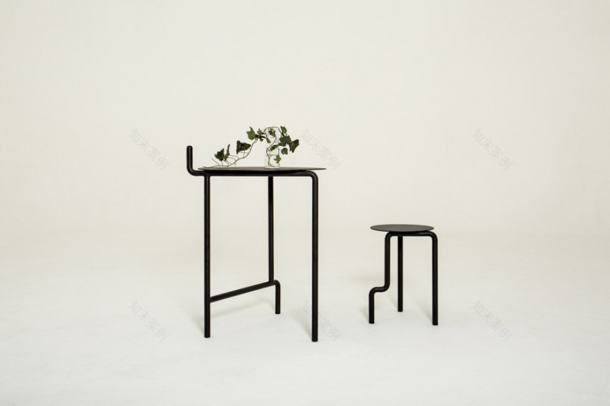 不对称粉末涂层钢构家具的奇幻空间-6