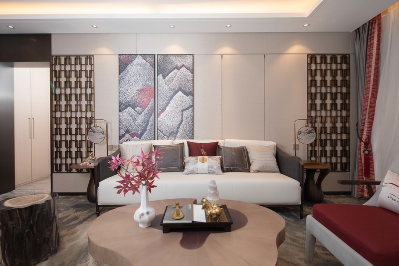 融侨郑州中晟悦城东苑样板间 | 现代东方意境的完美呈现-62