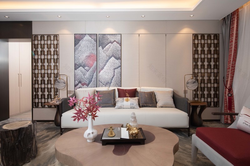 融侨郑州中晟悦城东苑样板间 | 现代东方意境的完美呈现-62