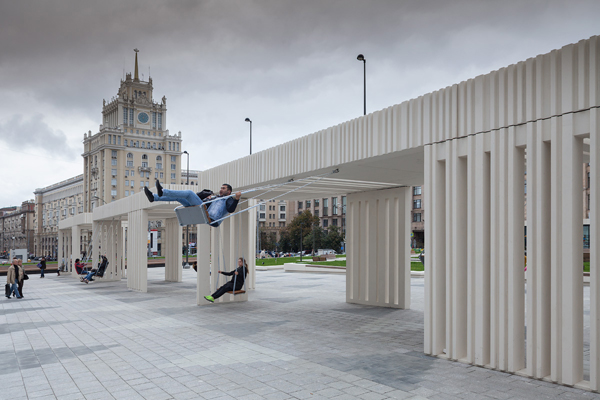 莫斯科凯旋广场重建项目丨俄罗斯莫斯科-16