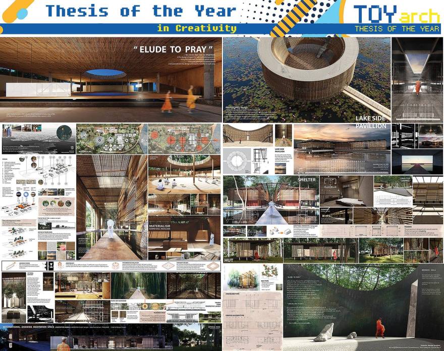 国际达摩冥想空间(原型模型)丨泰国乌汶丨代表诗纳卡宁威洛大学参赛-16