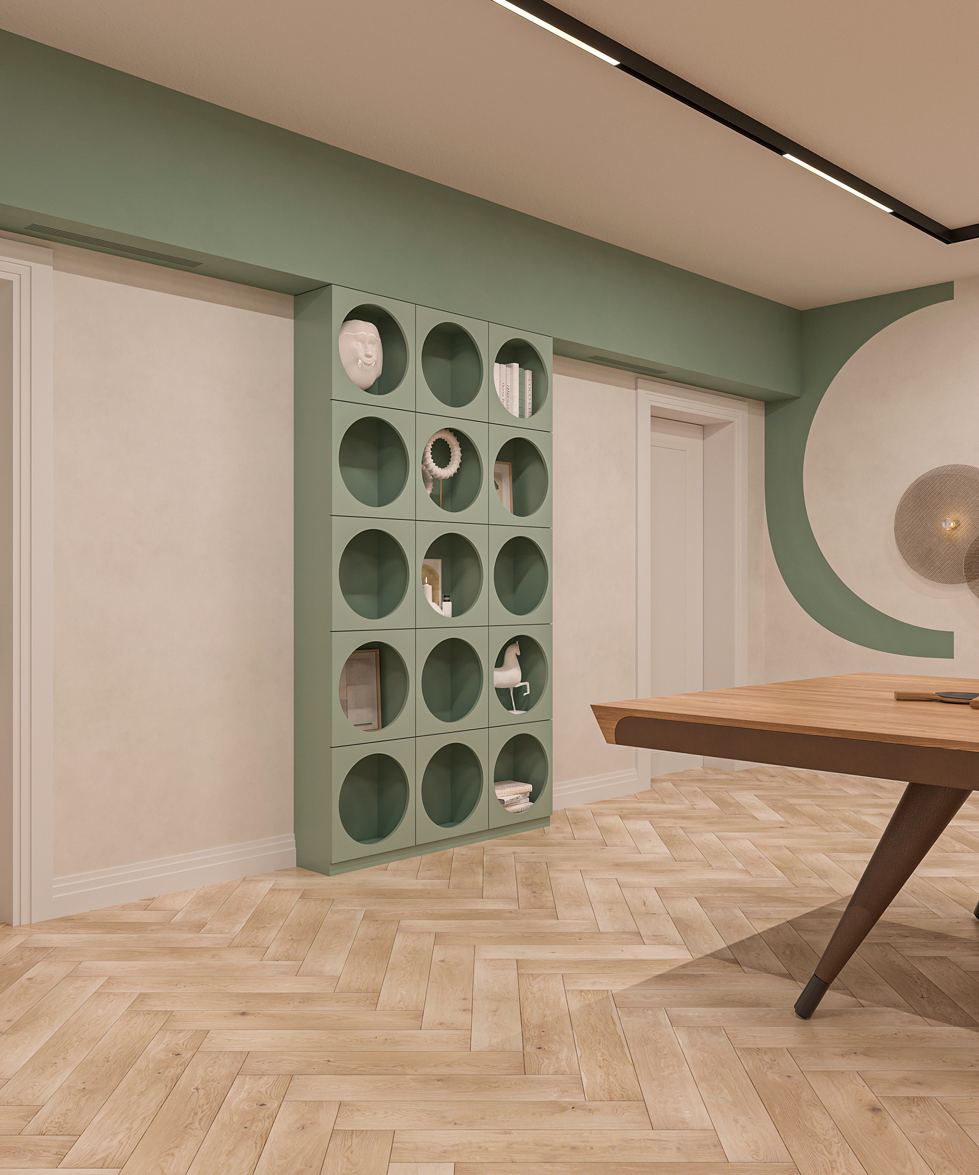 800 平方公寓室内设计丨哈萨克斯坦阿拉木图-11