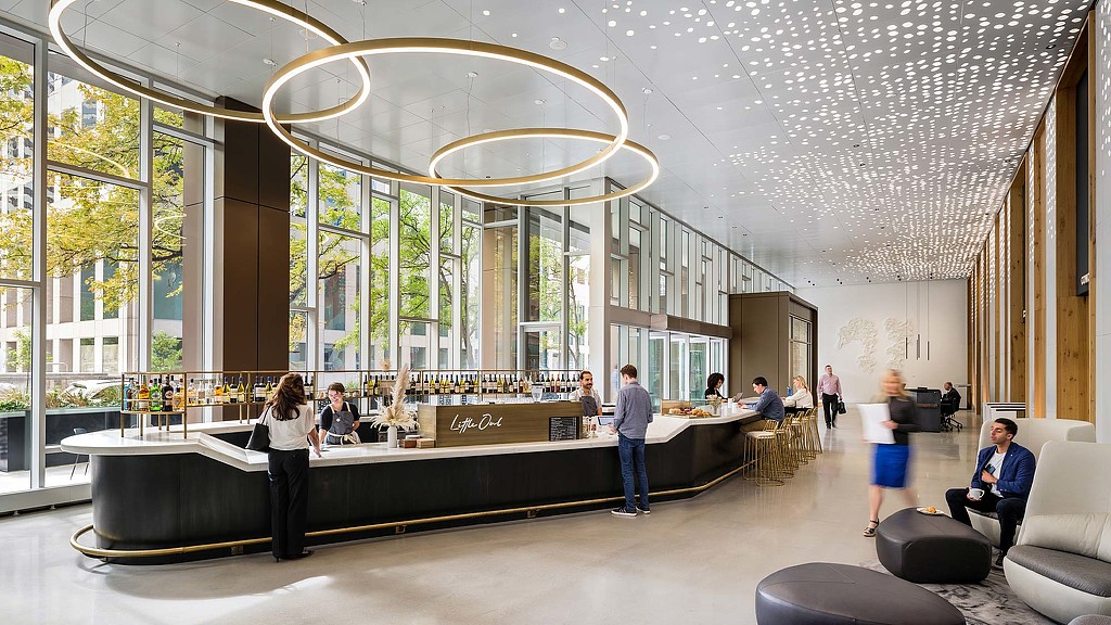 Gensler 打造现代活力办公空间-1