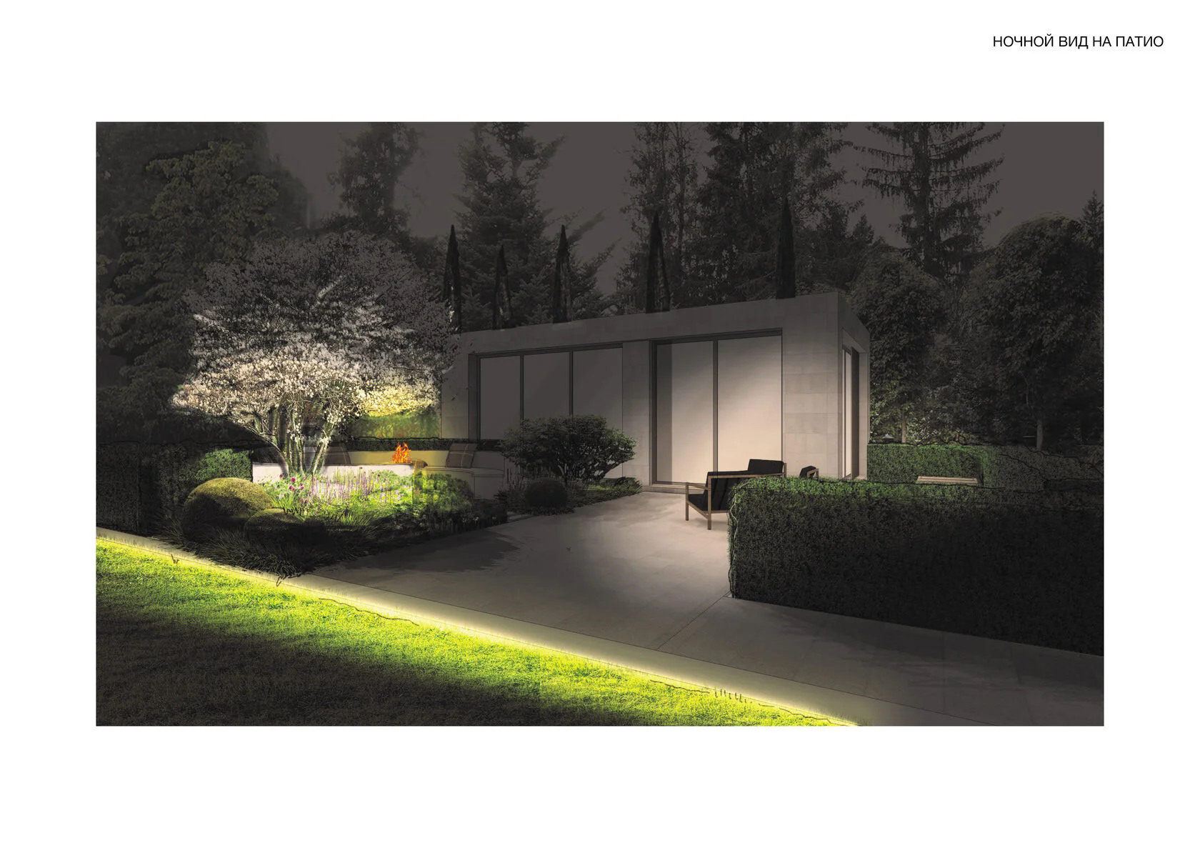 私人花园景观设计丨俄罗斯莫斯科丨Елена Зыкова-12