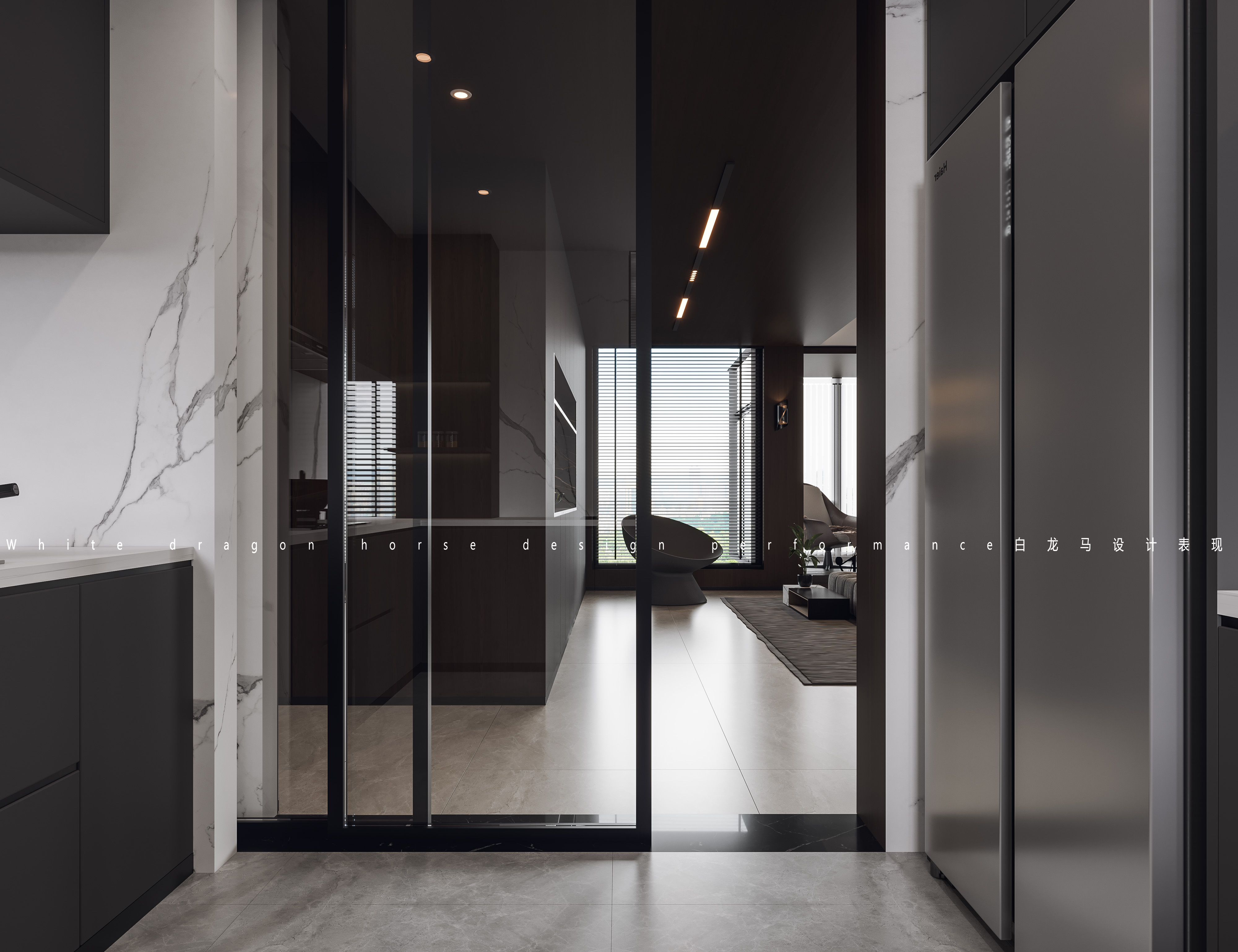 黑色系——白龙马效果图-3