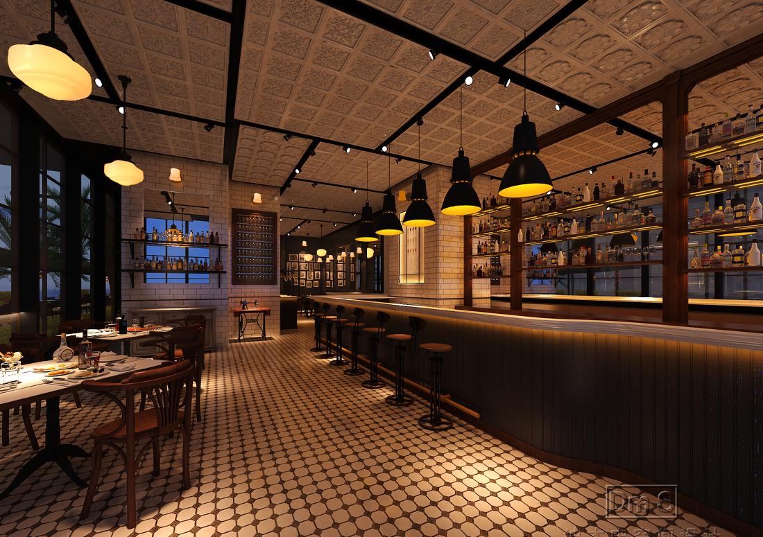 DMS迪木申 · 摩根菲美式餐厅-4