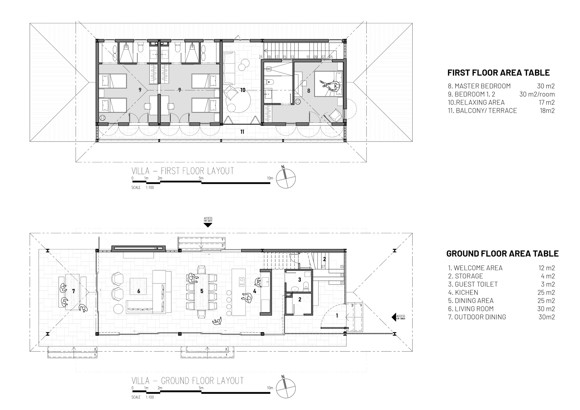 科加别墅丨越南丨T3 ARCHITECTS-45