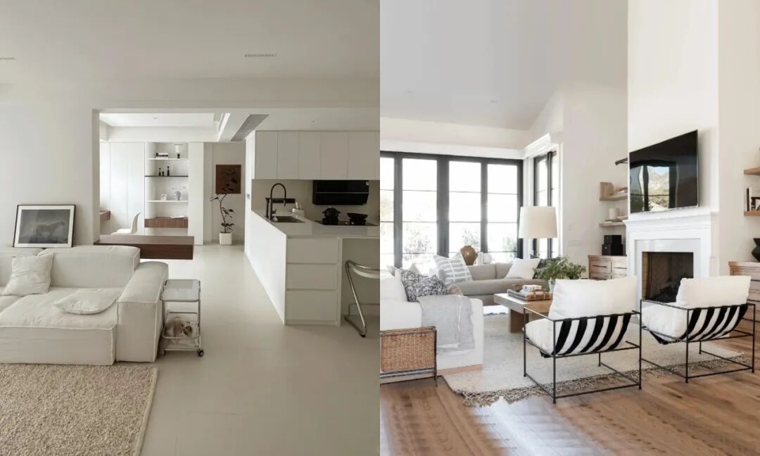 165㎡旧房翻新，老婆坚持装修现代美式风后，收纳多到睡不着！-28