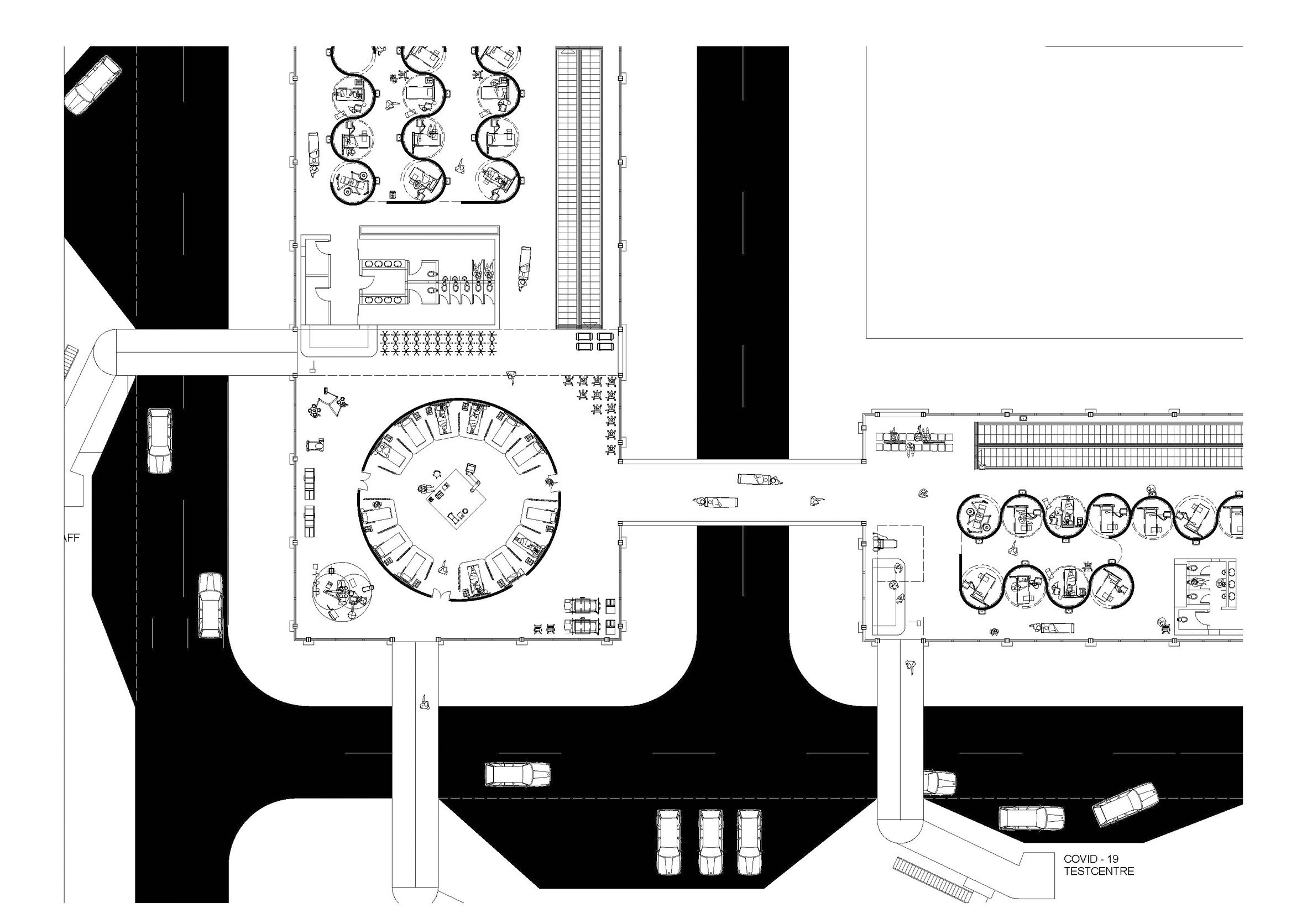 德国建筑师提议将柏林 Brandenburg 机场改建成临时超级医院-19