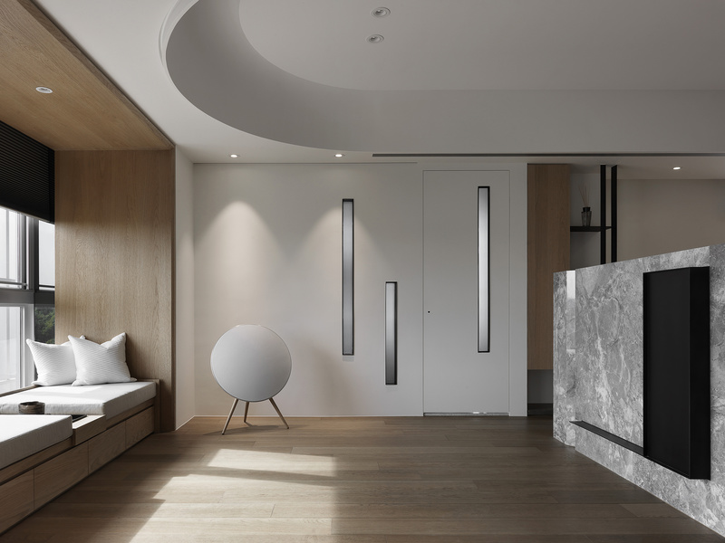 淡水河畔的现代家庭空间——山海匯-10