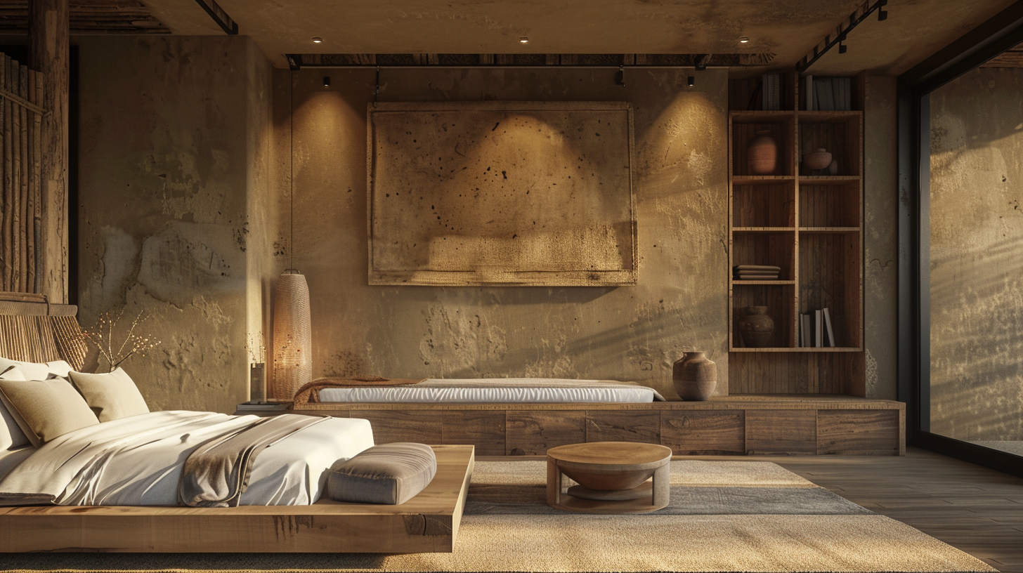 侘寂（Wabi-sabi ）风格的室内设计-24