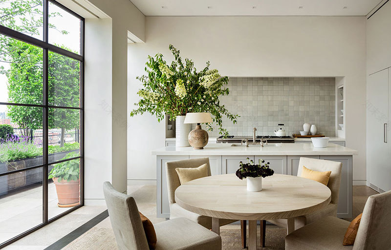 纽约顶层公寓,全景露台惊艳四座-6