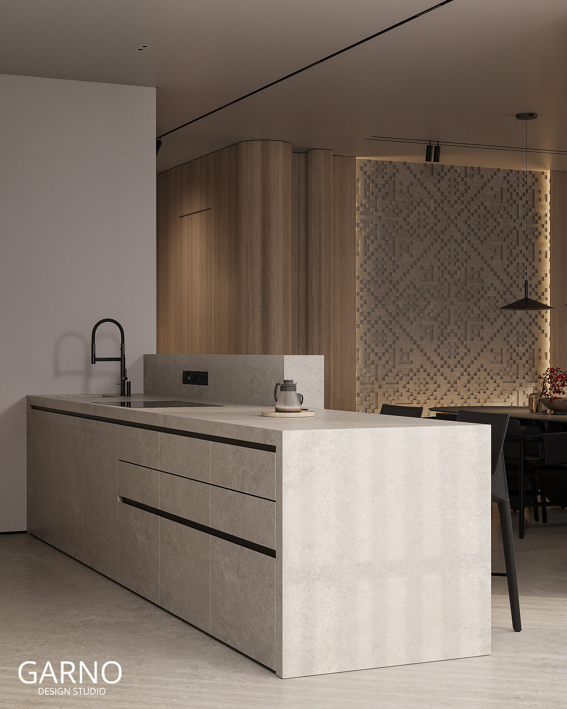 乌克兰基辅室内设计项目丨GARNO DESIGN STUDIO-10