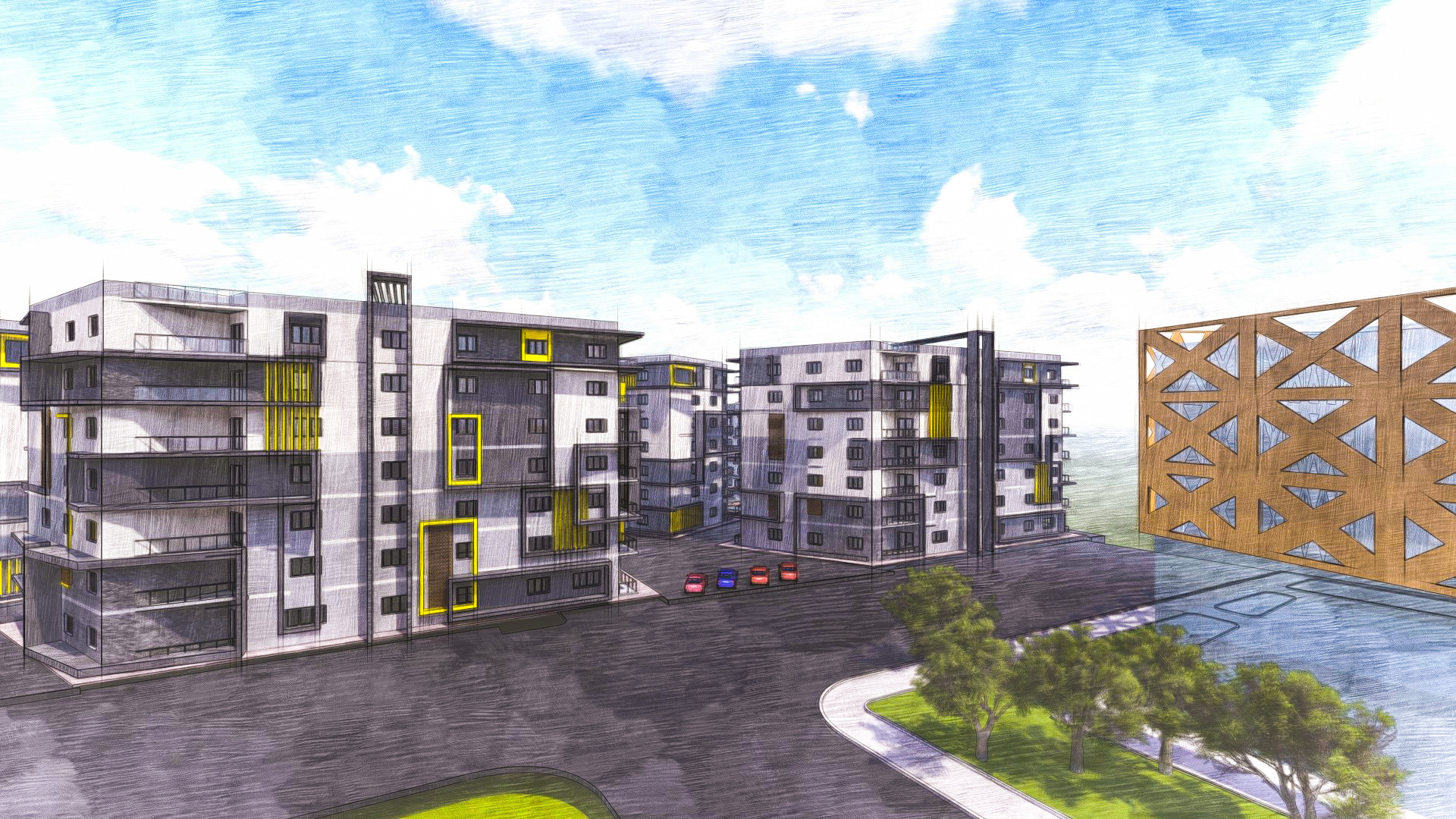 住房项目丨埃及丨Ain Shams University 建筑系-33