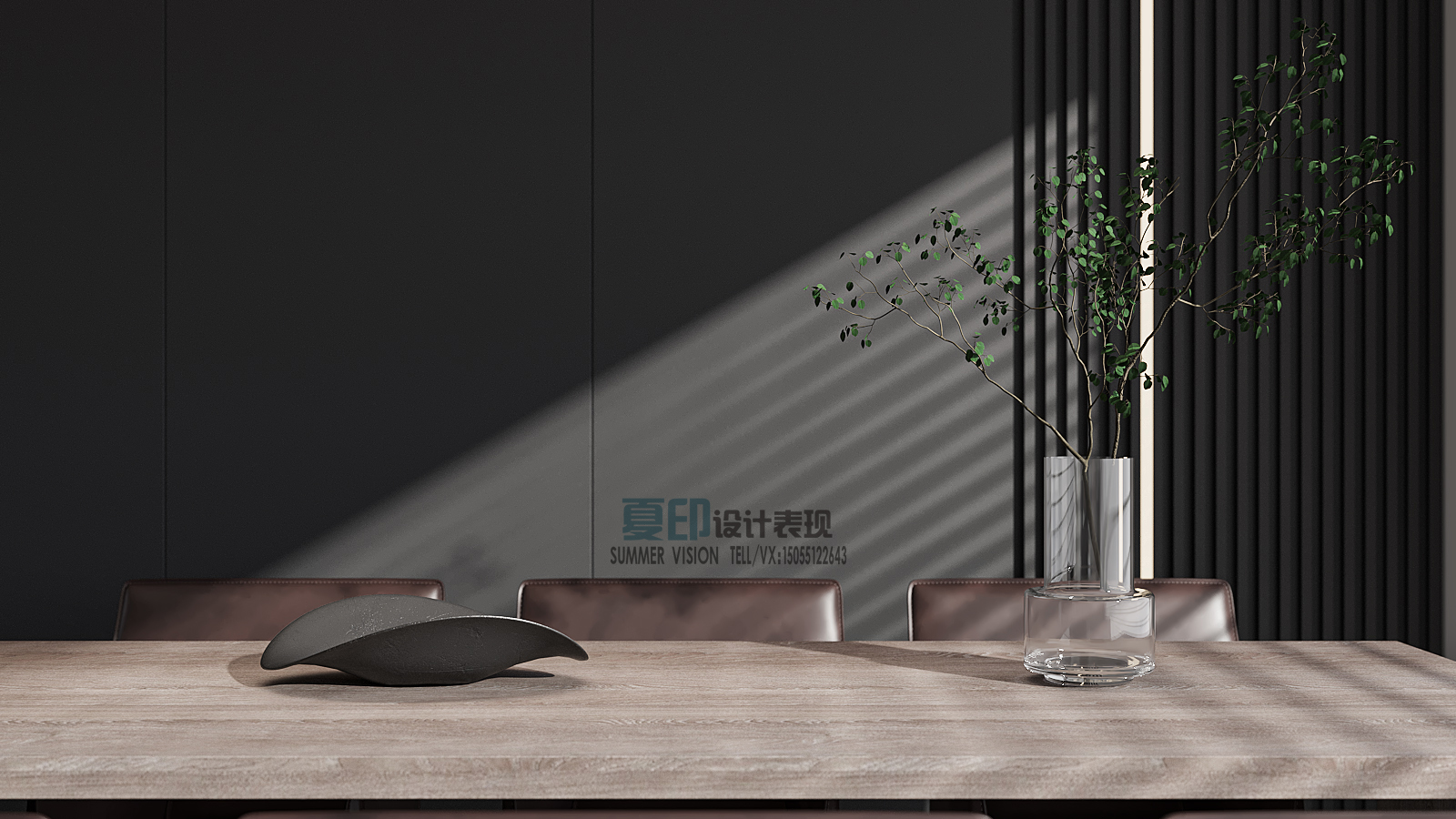 夏印设计表现//黑白灰系列-4