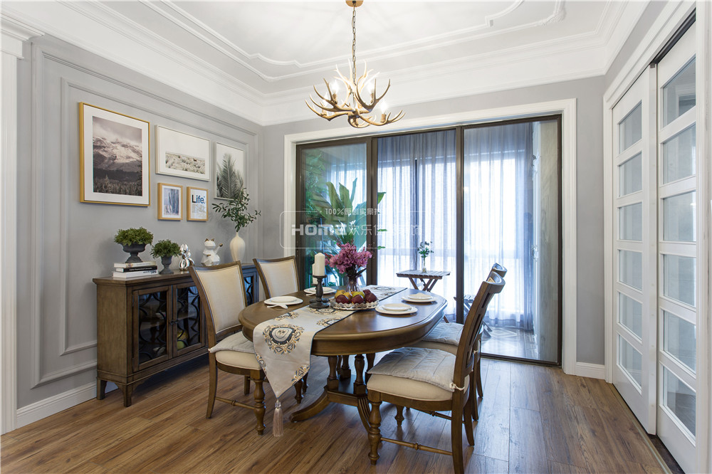 成都 130 平简美风家居,浪漫麋鹿元素满屋-34