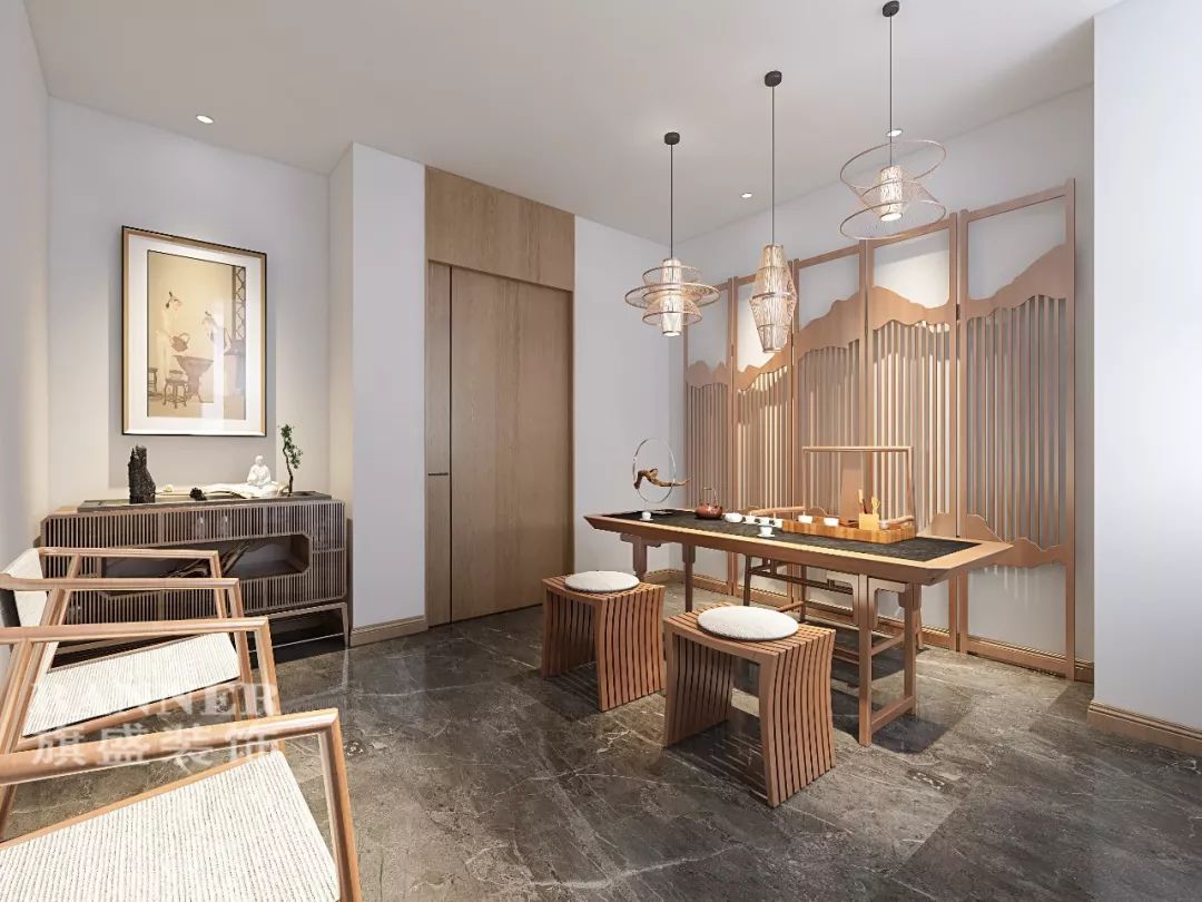 易木山居茶馆 | 现代风格中的中式韵味-44