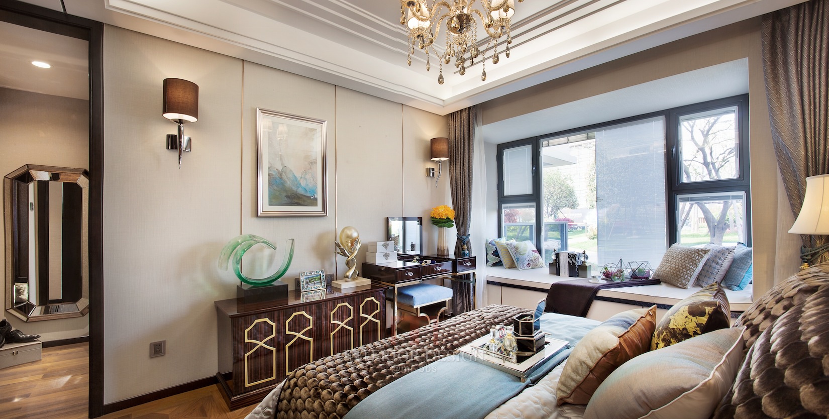 高品质案例－奢侈中西混搭风-10