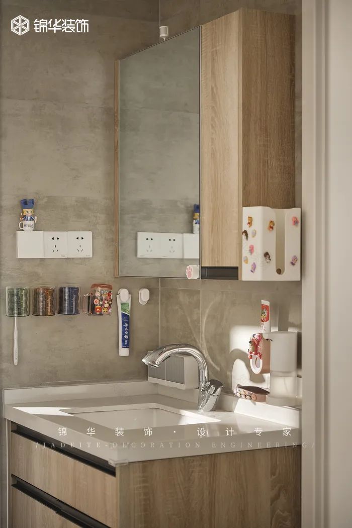 现代原木风家居设计丨锦华装饰-60